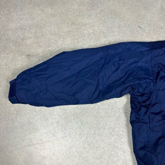 Columbia Men's Fleece Lined Coat M Navy Zipper - Picture 6 of 12